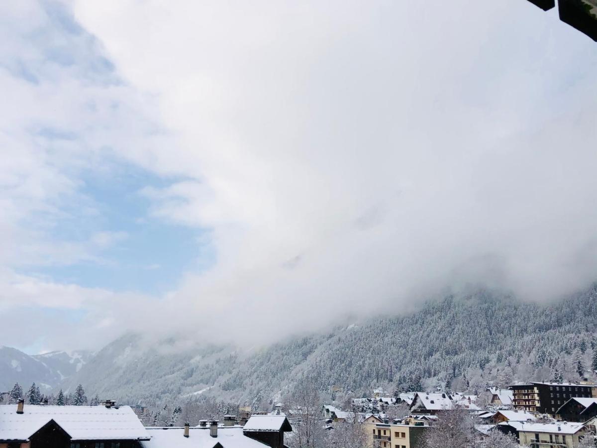 Mont Blanc 43, Vue Mont Blanc , Balcon, Parking Appartement Chamonix Buitenkant foto