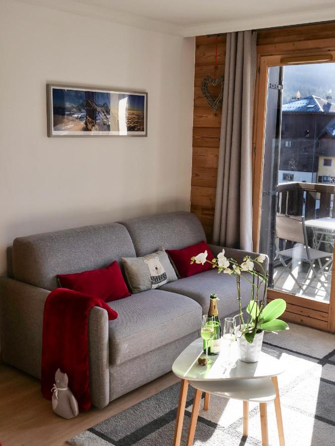 Mont Blanc 43, Vue Mont Blanc , Balcon, Parking Appartement Chamonix Buitenkant foto